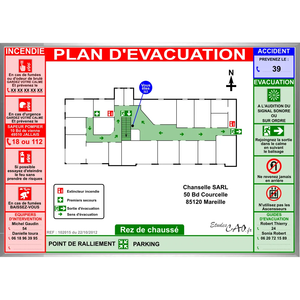 Plan de sécurité alu Plan de sécurité alu