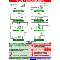 Plan d'évacuation habitations A2V à télécharger